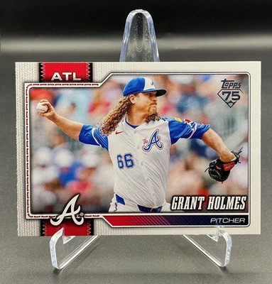 2026 Topps Series 1 - Grant Holmes #182 - Atlanta Braves