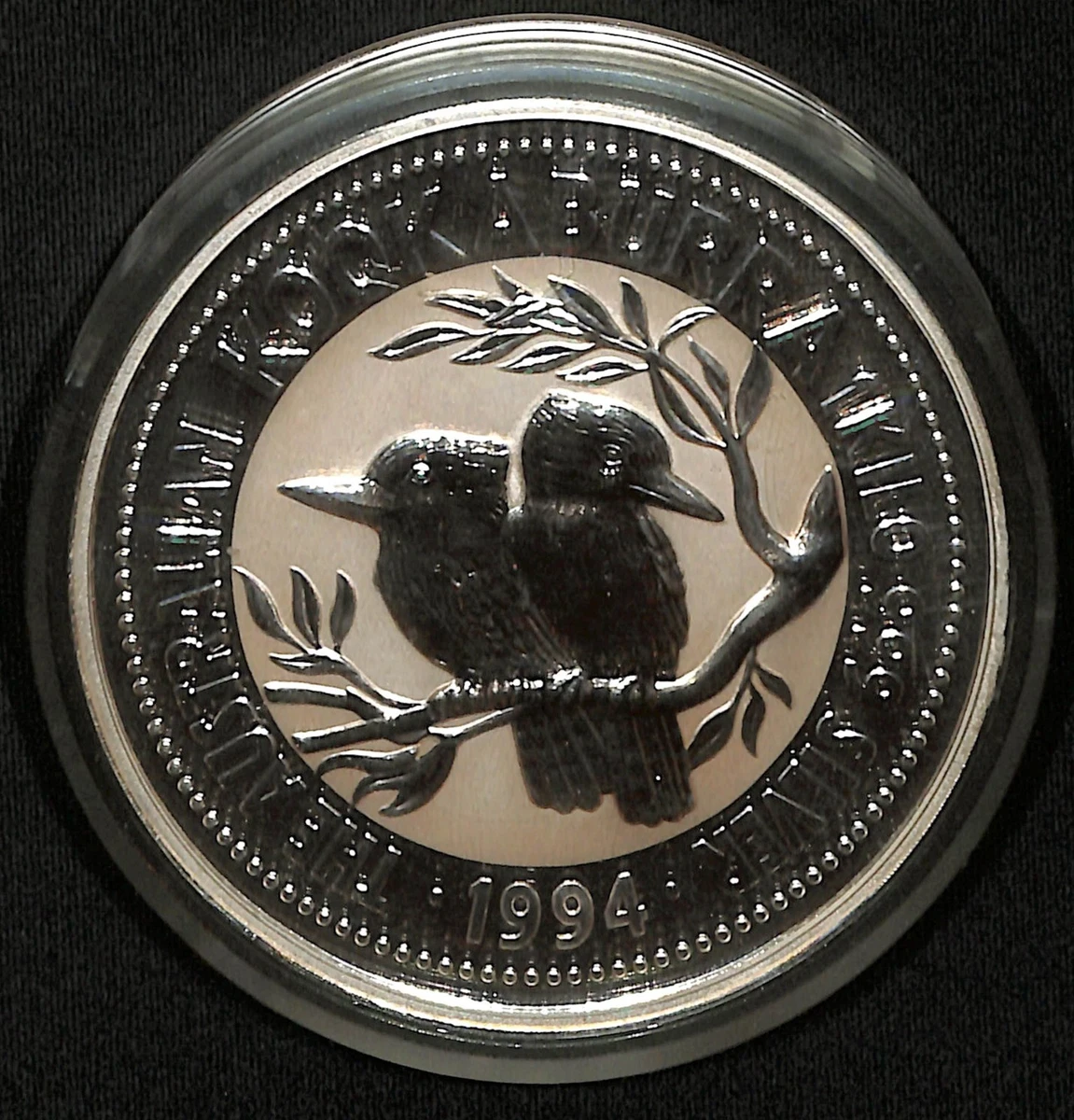 Australian Kookaburra 1 kg Precious Metal Content per Unit Silver