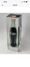 Vintage Pop Art Coca-Cola Bottle Suspended in Lucite - Andy Warhol Style 6.5 Oz