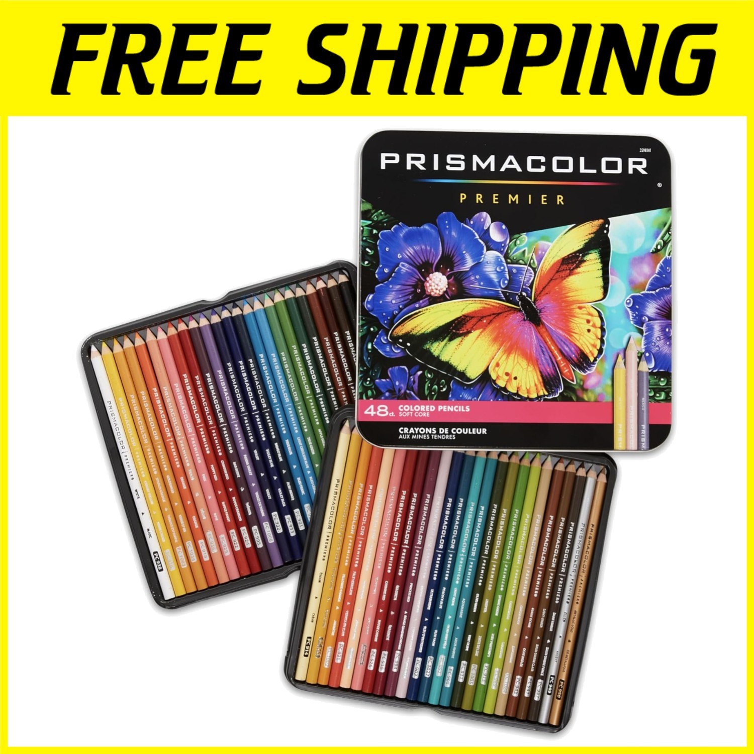 48 Pack - Soft Core, Vibrant Colors