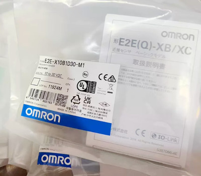 New In Box Omron E2E-X10B1D30-M1 proximity sensor