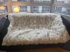 Echtpelz Decke / Polarfuchs / Lars Paustian