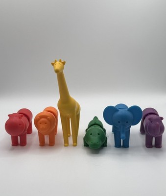 SmartMax My First Safari Animals STEM Magnetic Discovery Building Set Of 6