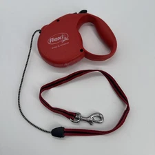 Flexi Red Retractable  Germany 16ft Leash Small-Medium Dog Up To 44lb Working