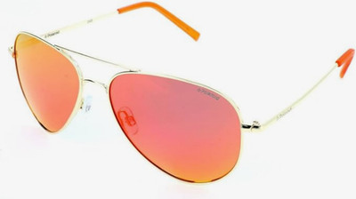 Polaroid Sunglasses PLD6012 Polarized 56-14-139 shiny gd red mir PLD6012-0J5GFR