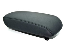  2013-2015 Bmw X1 Black Leather Sliding Armrest Center Console Top Lid Oem