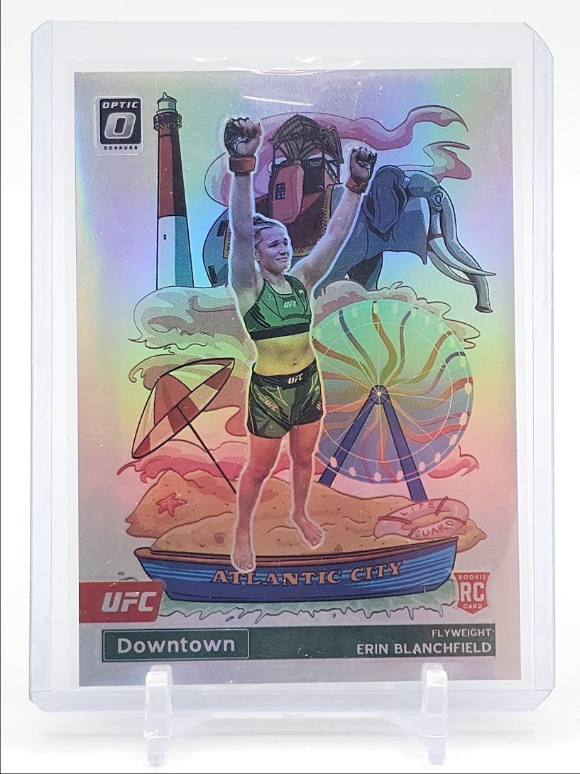 ERIN BLANCHFIELD 2023 DONRUSS OPTIC UFC DOWNTOWN SP ROOKIE RC Q6438