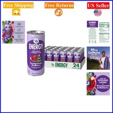 Energy Pomegranate Blueberry Energy Drink, 8 fl oz Can, Pack of 24