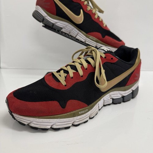 Nike Air Pegasus 25 + Edizione Speciale Rosso/Nero/Oro Bowerman Series UK 11.5? - Foto 12 di 21