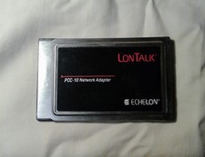 Lon Card PCC-10 ECHELON Network Adapter Type II PC Card (PCMCIA) FT-10 Used