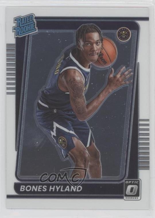 2021-22 Panini Donruss Optic Rated Rookie Bones Hyland #194 0c6