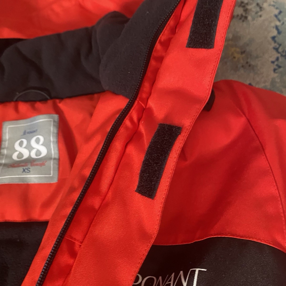 PONANT 88 Jacket Men's Large Red Antarctica Polar Expedition