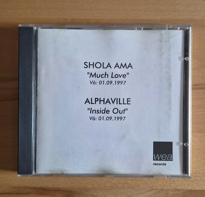 Alphaville | Shola Ama - Inside Out (Salvation) | Much Love Advance PROMO CDr