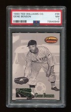 GENE BENSON - 1993 TED WILLIAMS COMPANY #99 - PSA 7 NM - NEGRO LEAGUES