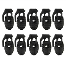 10 Pcs Mini Buckles Sneaker Shoe Lace Locks Shoelace Clip for Men