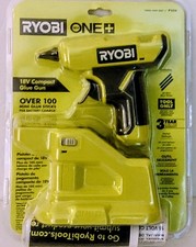 Ryobi 18V Compact Glue Gun P306 (Tool Only)  Includes (3) Mini Glue Sticks