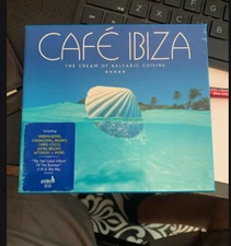 CAFE IBIZA 2 disc booklet box set THE CREAM OF BALEARIC CUISINE