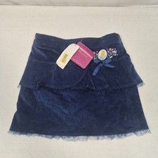 Vintage Disney Princess Cinderella Embroidered Velour Skirt NWT 6X Rare Y2k M24