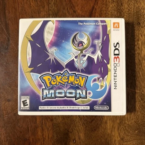 Pokémon Moon (Nintendo 3DS, 2016) Authentic Tested