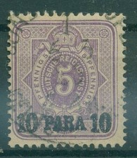 DP T&Uuml;RKEI 1884 Nr 1 gestempelt (922963)