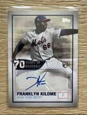 2021 Topps - 70 Years of Baseball Autographs Franklyn Kilome #70YA-FK (AU, RC)