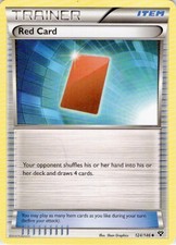 Red Card 124/146 Uncommon XY Base Set Pokemon Near Mint