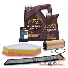 INSPEKTIONSPAKET + 6L 5W-30 F�R BMW 1-ER E81 E87 3-ER E90 X1 E84 d Diesel N47