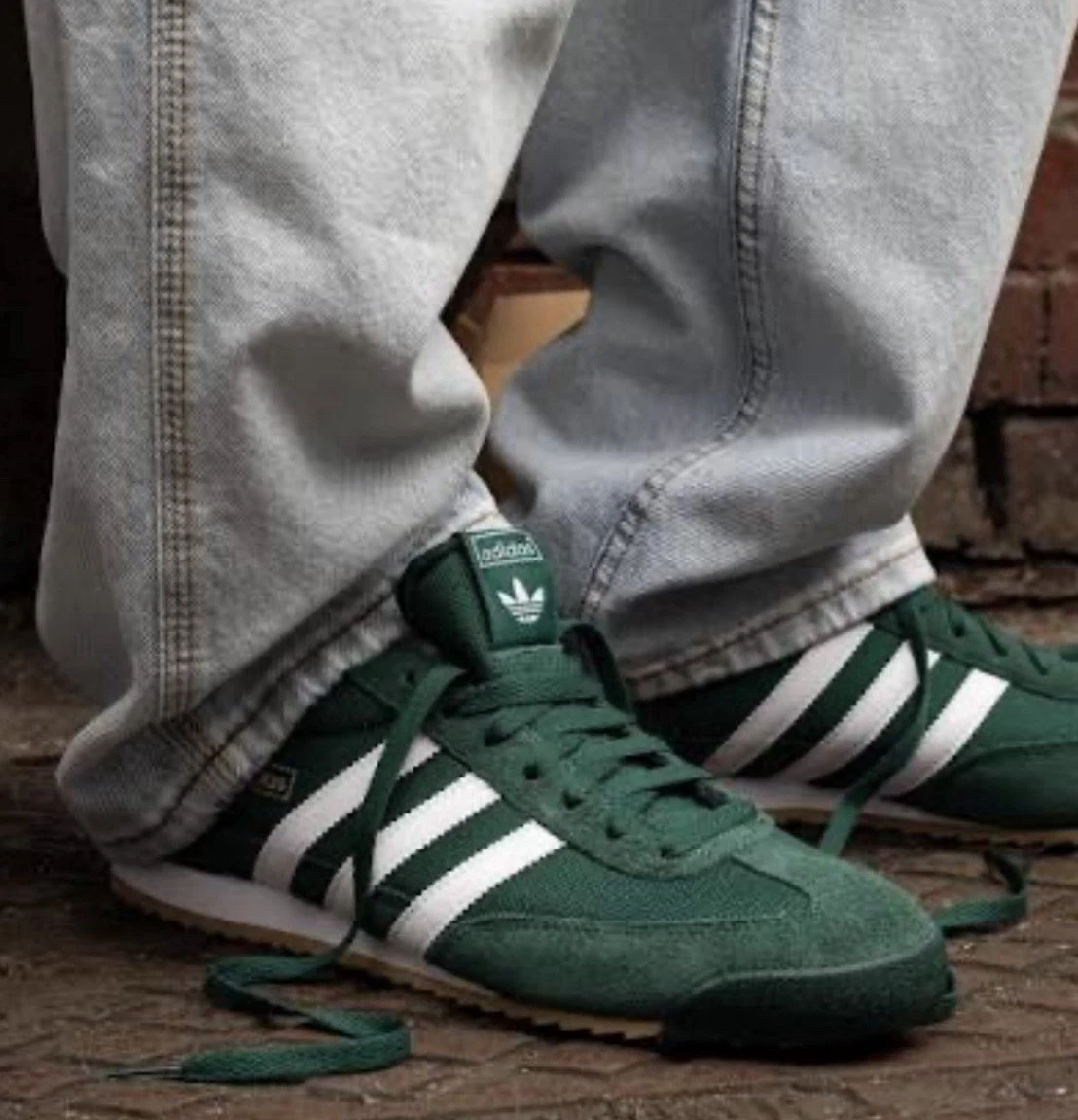 Adidas R71 Men's Sizes 8-13 Casual Retro Sneaker Collegiate Green White Shoe