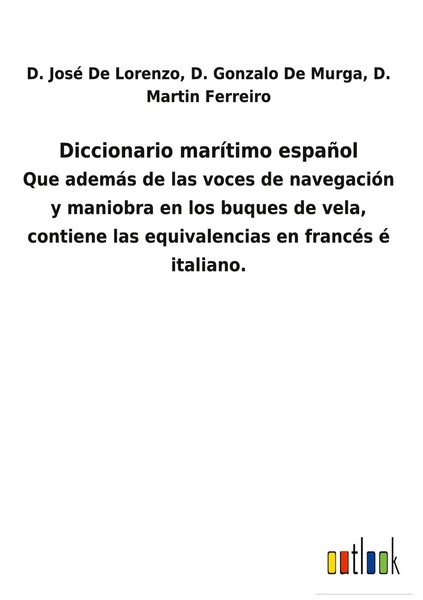 D. Martin De Lorenzo | Diccionario MaríTimo EspañOl | Buch | Spanisch (2021)-image
