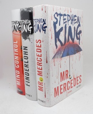 Stephen King - Bill-Hodges - Mr. Mercedes  Finderlohn  Mind Control | NEU & OVP