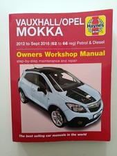 Vauxhall Opel Mokka Petrol Diesel 2012-2016 Haynes Workshop Manual Vauxhall Opel Mokka Petrol Diesel 2012-2016 Haynes Workshop Manual