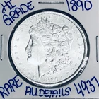 1890 MORGAN SILVER DOLLAR AUTHENTIC HI GRADE U.S. MINT COIN FREE SHIPPING 4937