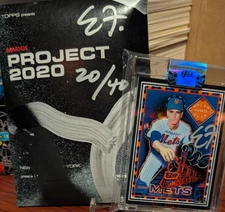 EFDOT AUTO - Nolan Ryan #52 Silver Artist 20/40 Graffiti Box -TOPPS Project 2020