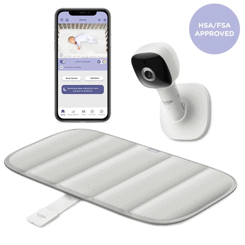 Hubble Connected Dream+ Non-Wearable, Smart Wi-Fi Enabled Baby Movement Monitor