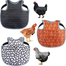 Chicken Saddle Protector with Adjustable Strap - For Happy, Healthy Hens