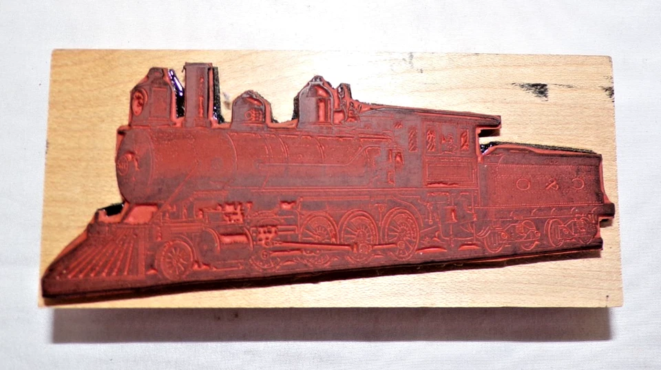 Lote de 7 estampillas ferroviarias de goma - varios tamaños/fabricantes - estado casi nuevo Foto 3 de 4