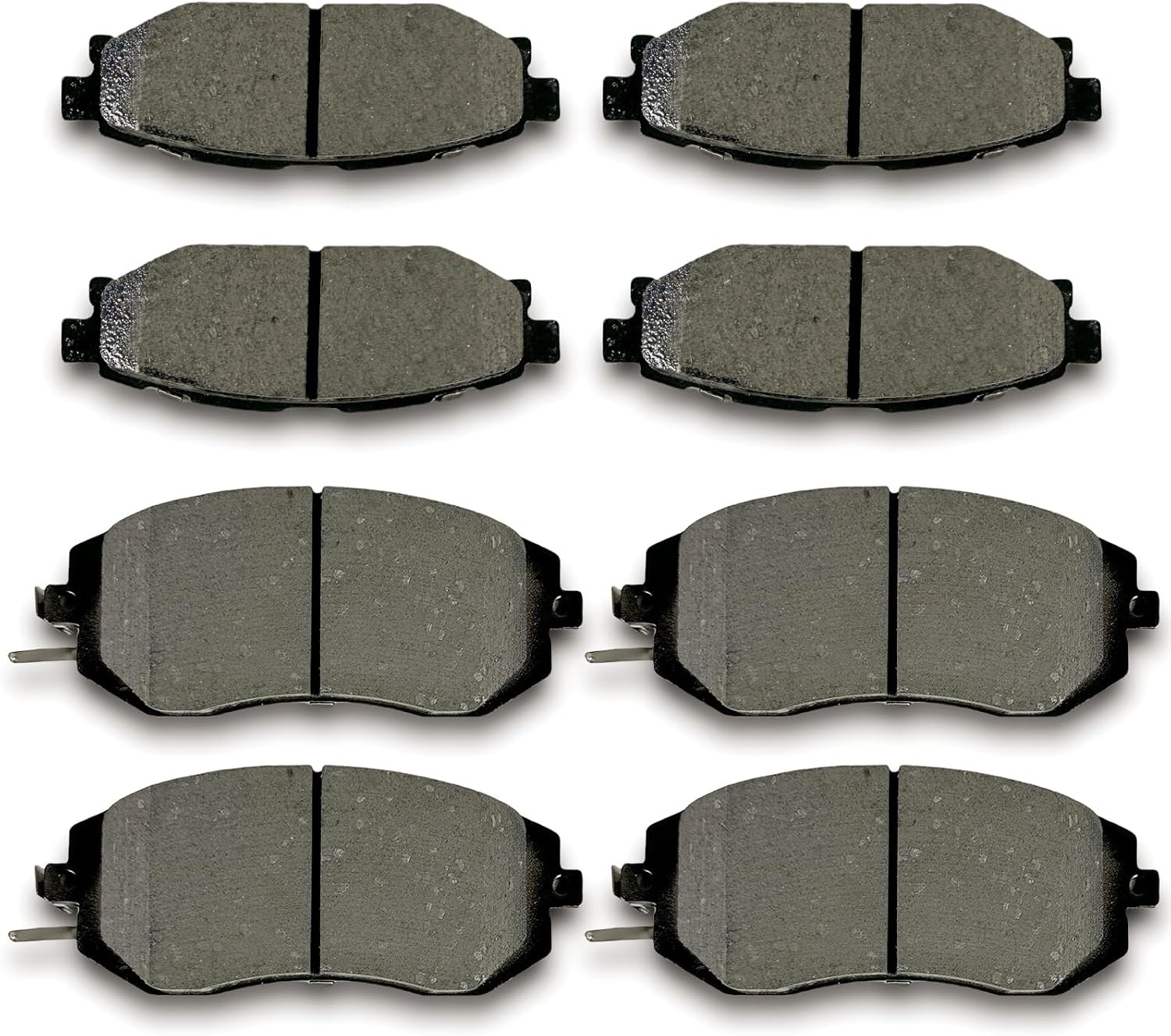 Front and Rear Ceramic Brake Pads for 2013 2014 2015 Subaru Forester BRZ Impreza