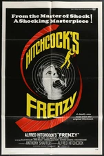 Frenzy (1972) Original Movie Poster Folded 27x41