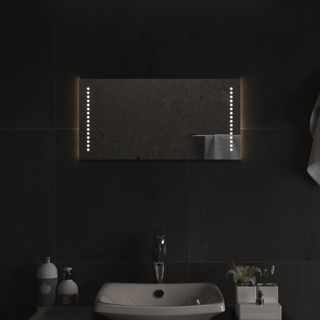 vidaXL Specchio LED 30x60 IP65: Tecnologia USB per il tuo Bagno