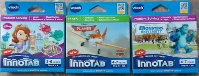 Vtech Ebay Innotab Lot of (3) Vtech InnoTab Learning App/Tablet Games ~ SEALED Ages 3-7 | eBay