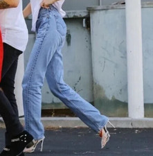 vintage LEVIS 901 high rise mom JEANS W27 L30 size uk 8 (TAG W 29) womens waist