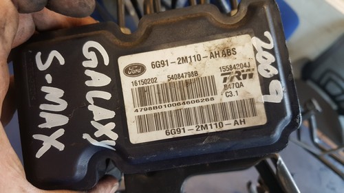 Ford S Max Galaxy Mondeo 2009 6G91-2M110-Ah 16150202 54084798B TRW bomba ABS - Imagen 3 de 7