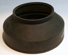 Slip on type Rubber Hood shade for 55mm rim parts missing metal ring