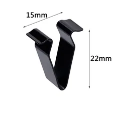 10 Car Metal Trim Panel Spring Fastener Clips for VW Jetta