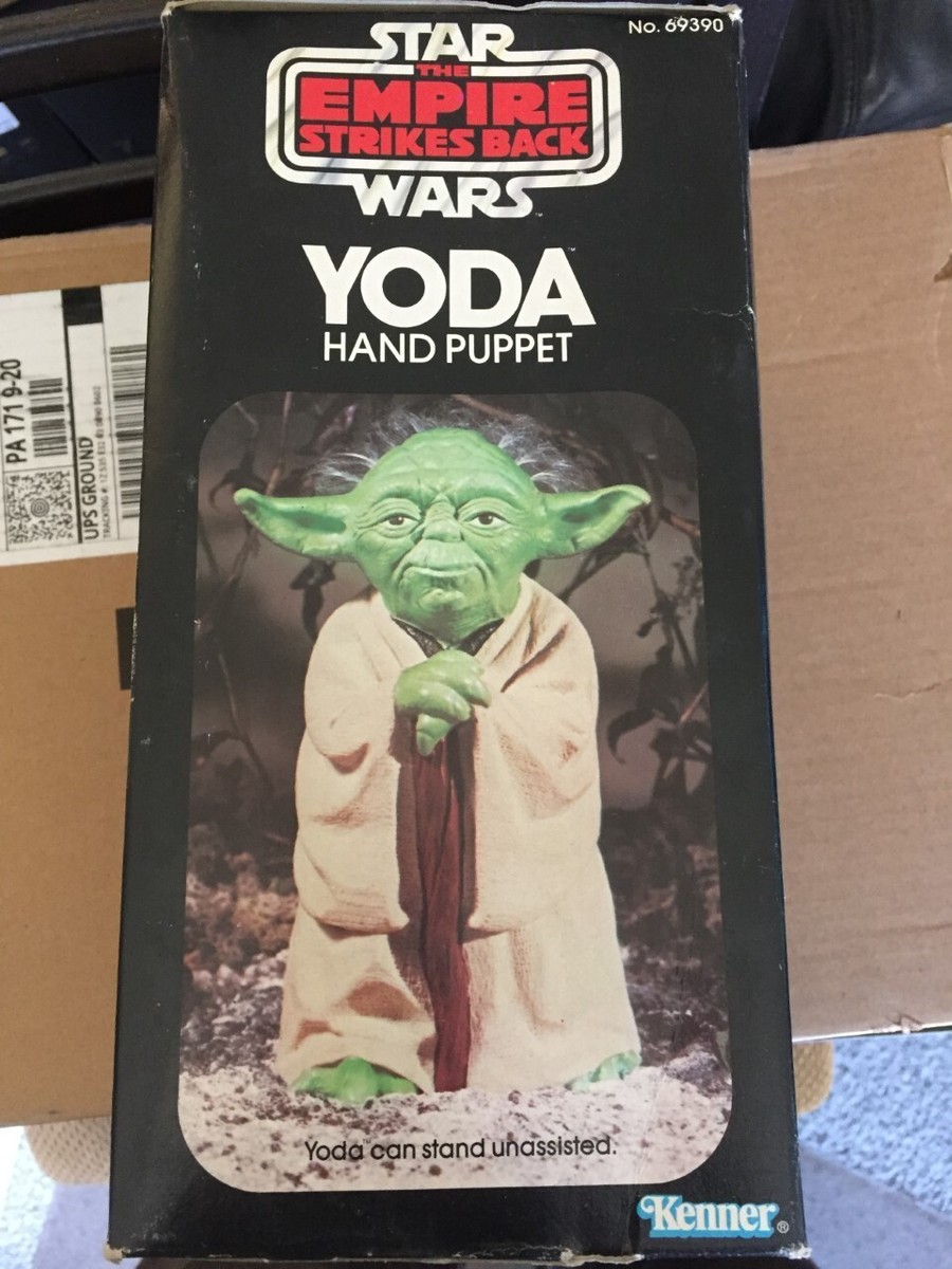 Star Wars The Empire Strikes Back Yoda Hand Puppet 1980 NEW
