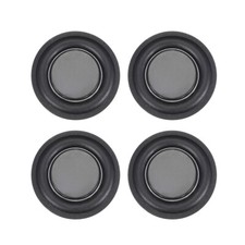 4Pcs 1.25" 32mm Bass Speaker Passive Radiator Rubber Vibration Plate DIY Repair
