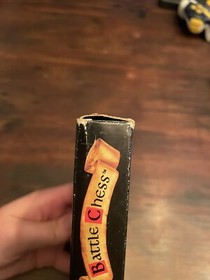 Battle Chess (Nintendo NES, 1990) - Complete - Cart/Box/Manual, Styrofoam