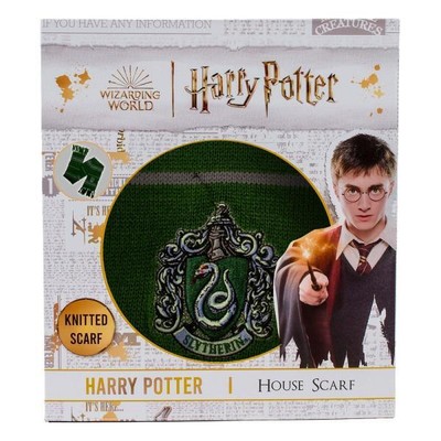 Harry Potter Schal Slytherin Thin Stripes (Boxed) 160 cm