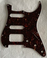 For Fender US Stratocaster HSS 11 Screw Hole Guitar Pickguard,Brown Tortoise