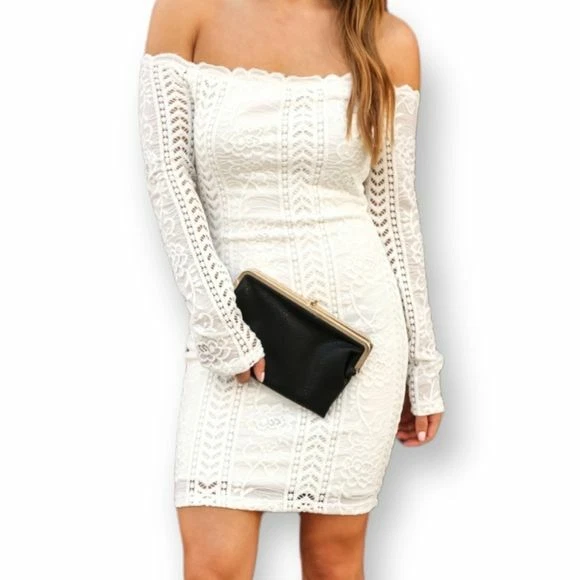 Windsor white top floral dress